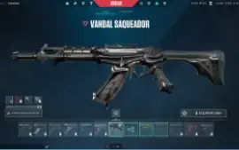 Conta VALORANT Faca Buterfly e Vandal Saqueador