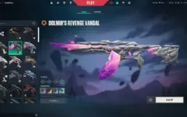 Conta Valorant Ouro 2 | Champions 2023 Vandal | Reaver, gaia