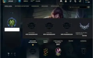 Conta Unranked com 52 Skins e 108 Champs