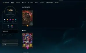 Conta de riot/LOL lvl 767 skin ultimate, mono yasuo, D4 3x