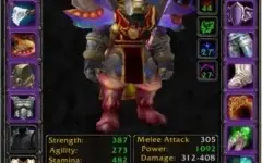 WoW Classic - 3 chars Lv 60 - Warrior / Shaman / Mage