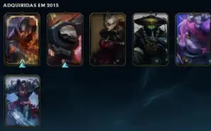 Conta de lol muito rara, desde 2010.