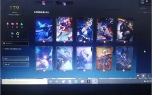 Conta LOL Platina IV 180 skins