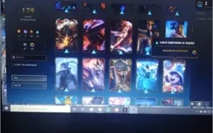 Conta LOL Platina IV 180 skins