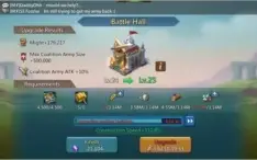 Conta Lords Mobile 71M de poder, Reino 934, pré-T4