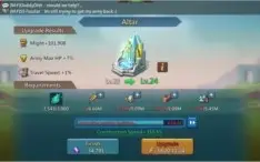 Conta Lords Mobile 71M de poder, Reino 934, pré-T4