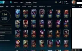 CONTA GOLD SEASON PASSADA 5/0 MD10 (ATUALMENTE) 184 SKINS