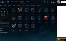 CONTA GOLD SEASON PASSADA 5/0 MD10 (ATUALMENTE) 184 SKINS
