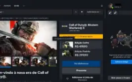 Conta Cod / Call of Duty MW2: Edição Cofre