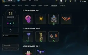 Conta League of Legends LVL 484