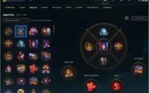 Conta League of Legends LVL 484