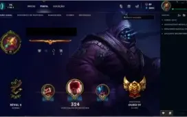Conta lol ouro 4