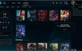 Conta lol ouro 4