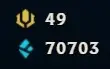 Conta lol 850 skins