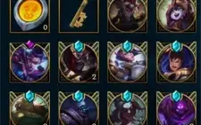 Conta lol 850 skins
