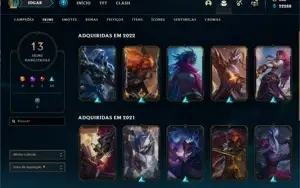 Conta Valorant Gold 1 e Skins + Conta LOL Sem Rank com Skins