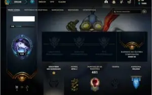 Conta unranked com 155 champs e 230 skins + 4 Vitoriosas