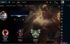 Conta LoL - Diamante IV, Mestre 3x3 - Todos Champs, 64 skins