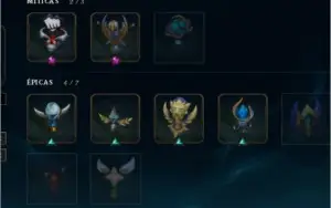 Conta Platina 4 ,77 skins,iconesda season 3,falta 6 campeoes