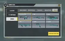 Conta Cod Mobcom 4 Armas Mitica(2 Full) E 10 Armas Lendárias