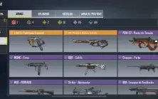 Conta Cod Mobcom 4 Armas Mitica(2 Full) E 10 Armas Lendárias