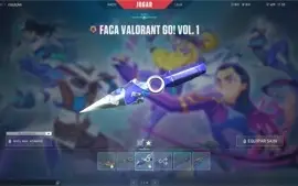 CONTA VALORANT MUITAS SKINS