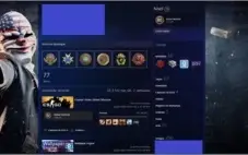 Conta Steam com 6 medalhas no CSGO.
