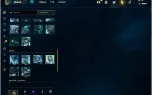 Conta platina 4 com 2 skins e 24 champs SEM EMAIL VERIFICADO