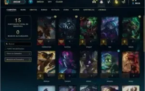 Conta platina 4 com 2 skins e 24 champs SEM EMAIL VERIFICADO