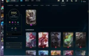 VENDO URGENTE CONTA LOL COM +6MIL REAIS GASTOS NA CONTA