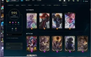 VENDO URGENTE CONTA LOL COM +6MIL REAIS GASTOS NA CONTA