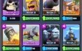 Conta Clash Royale lv 8, com Mago de gelo - Arena 7