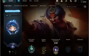 Conta lvl 262 Platina I 150 skins