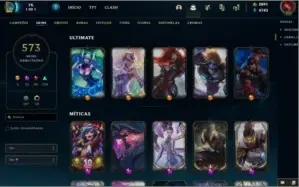 Conta lol gold 2 600 skins