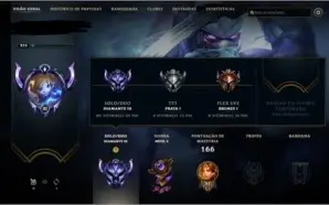 Conta LoL DIII 66% de Win Rate, MMR Alto, 1082 Skins