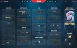 Conta Valorant 160+ skins LVL 241