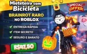 Mieteteira com Bicicleta –  Raro - Roblox - Entrega Imediata