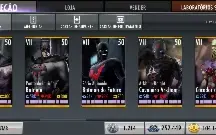 Conta Injustice 1 Mobile Quase Todos os Personagens