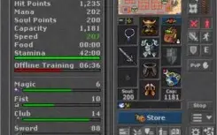 Conta Tibia RP 178  /  MS  118 outros Pacera