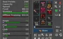 Conta Tibia RP 178  /  MS  118 outros Pacera
