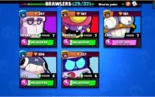 Conta de Brawl stars 10K de troféus