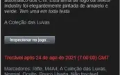 Conta cs go com skins , prime e na MD10