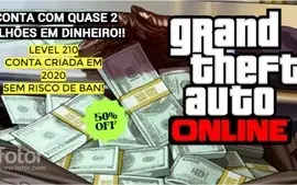 CONTA GTA V ONLINE COM 2BILHÕES EM DINHEIRO!