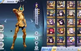 Conta Saint Seya Awakening Lvl 44 A138-deep