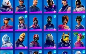 Conta Fortnite 174 Skins Desde a Season 3