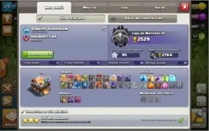 Vende-se conta do Clash of Clama semi full Cv 11