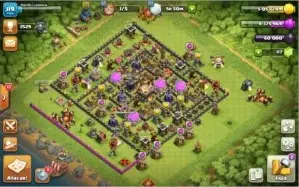 Vende-se conta do Clash of Clama semi full Cv 11