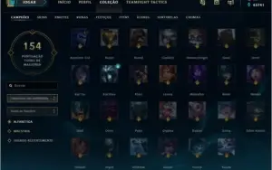 Conta LoL - Plat II - Muitas Skins! - Desde o BETA !