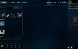 Conta de LOL