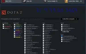 Conta dota 2 Divine 3, diversos itens exclusivos